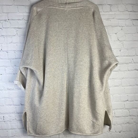 DKNYC Tan Open Front Cardigan Medium - Picture 9 of 9